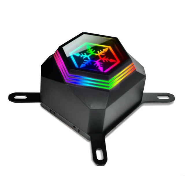 Alt view image 3 of 5 - Silverstone PF240-ARGB Processor All-in-one liquid cooler 12 cm Black 1 pc(s)