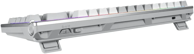 Alt view image 5 of 5 - ASUS ROG Azoth keyboard Gaming USB + RF Wireless + Bluetooth White