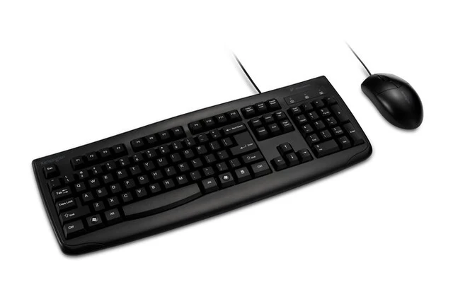 Alt view image 9 of 13 - Kensington Pro Fit Washable Wired Desktop Keyboard and Mouse Set K70316US
