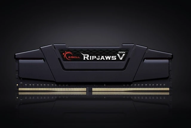 Alt view image 9 of 9 - G.SKILL 32GB (2 x 16GB) Ripjaws V Series DDR4 PC4-25600 3200MHz for Intel Z170 Platform Desktop Memory Model F4-3200C16D-32GVK