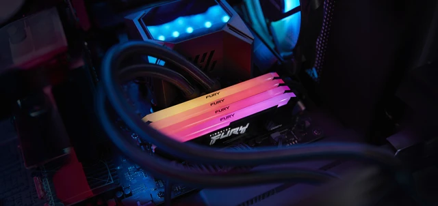 Alt view image 18 of 19 - Kingston Fury Beast RGB 3600 16GB (2x8GB) 3600MT/s DDR4 CL17 DIMM (Kit of 2) Computer Memory KF436C17BB2AK2/16