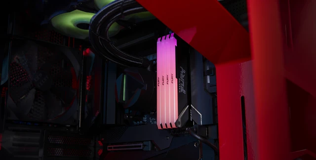 Alt view image 19 of 19 - Kingston Fury Beast RGB 3600 16GB (2x8GB) 3600MT/s DDR4 CL17 DIMM (Kit of 2) Computer Memory KF436C17BB2AK2/16
