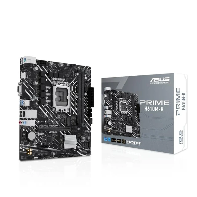 Alt view image 5 of 5 - Asus Prime H610M-K DDR5 Gaming Motherboard