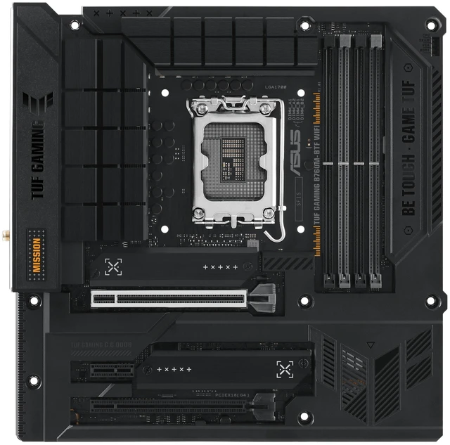 Main image of ASUS TUF GAMING B760M-BTF WIFI Intel B760 LGA 1700 micro ATX