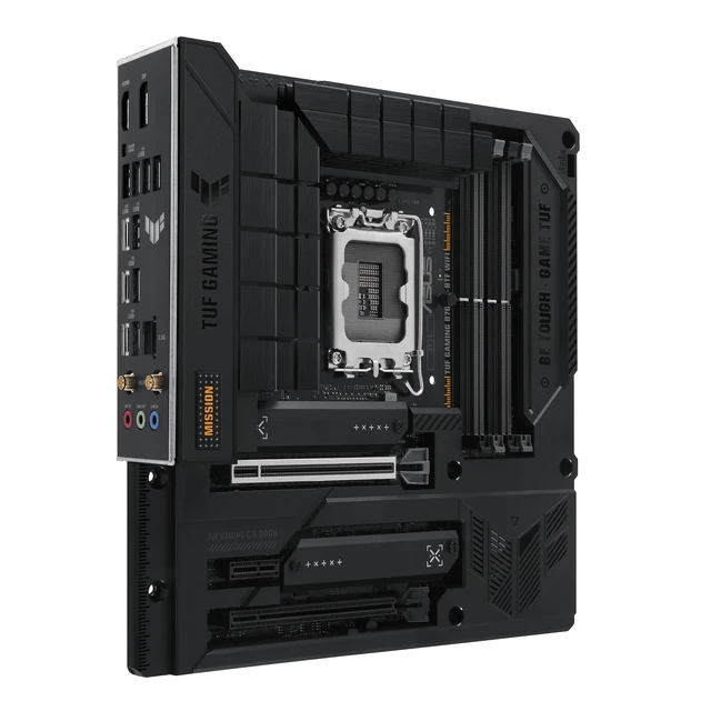 Alt view image 2 of 5 - ASUS TUF GAMING B760M-BTF WIFI Intel B760 LGA 1700 micro ATX
