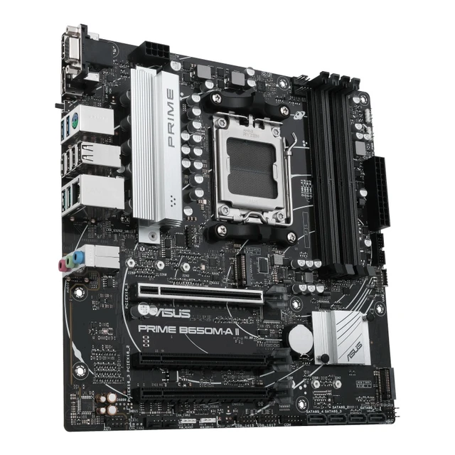 Alt view image 2 of 3 - ASUS PRIME B650M-A II-CSM AMD B650 Socket AM5 micro ATX