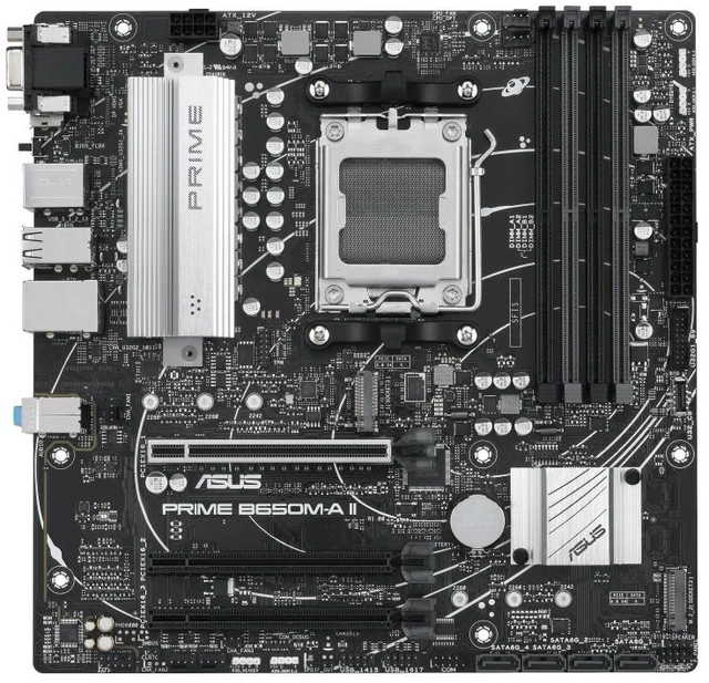 Main image of ASUS PRIME B650M-A II-CSM AMD B650 Socket AM5 micro ATX