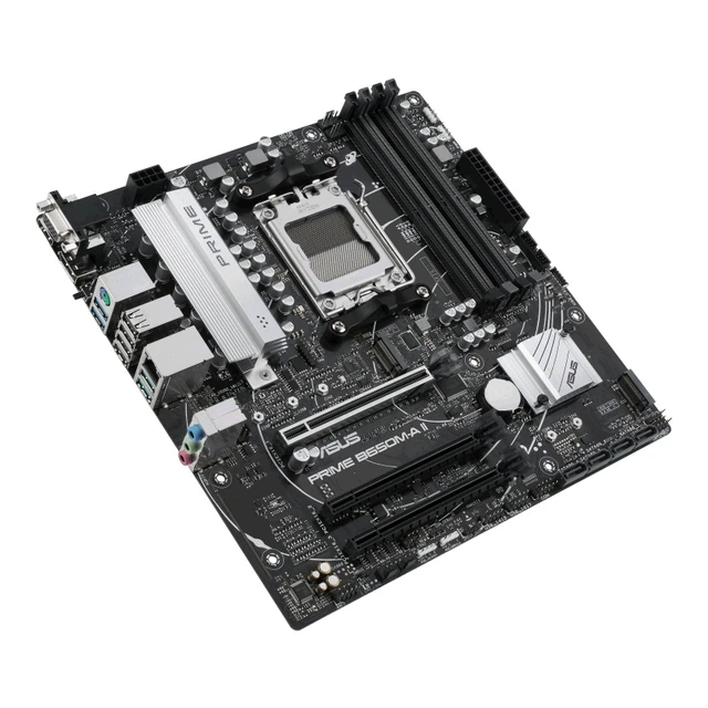 Alt view image 3 of 3 - ASUS PRIME B650M-A II-CSM AMD B650 Socket AM5 micro ATX