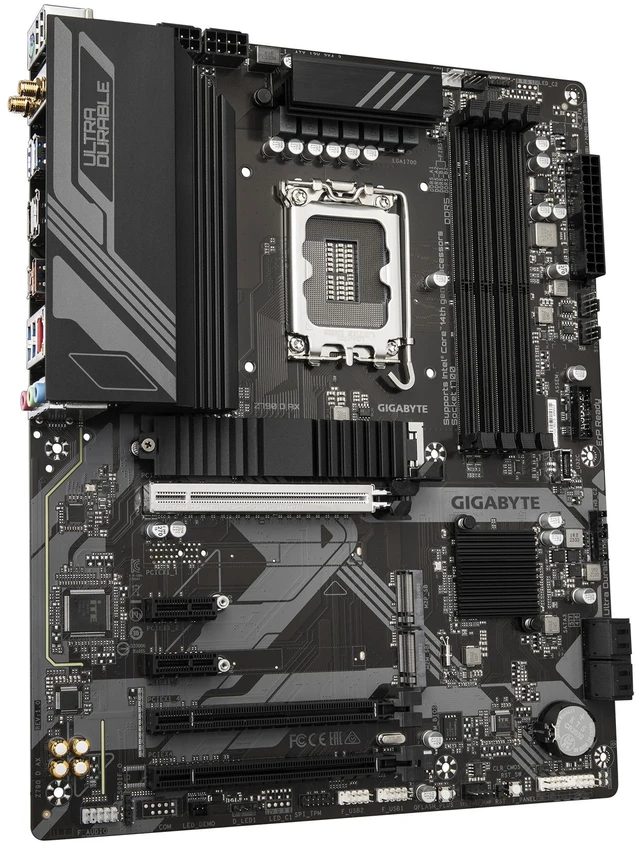 Alt view image 20 of 20 - Gigabyte Z790 D AX Motherboard LGA 1700 DDR5 ATX HDMI DP Wi-Fi 6E M.2 PCIe HDMI