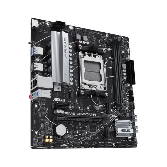 Alt view image 9 of 11 - ASUS Prime B650M-R Gaming Motherboard