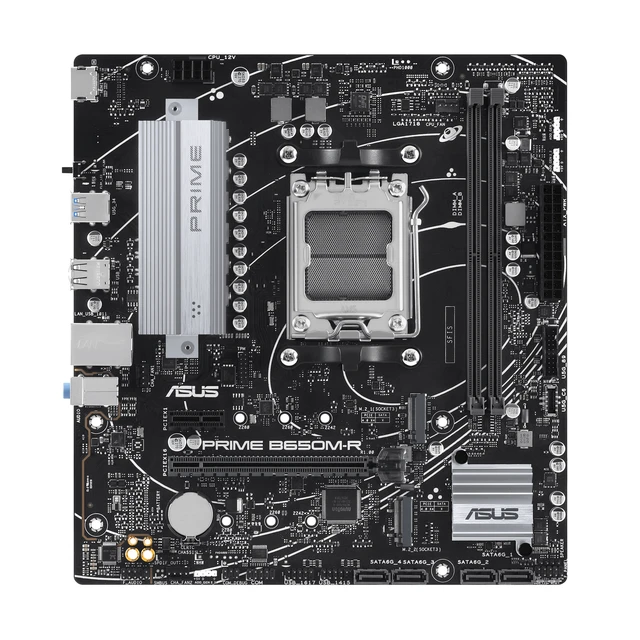 Alt view image 7 of 11 - ASUS Prime B650M-R Gaming Motherboard