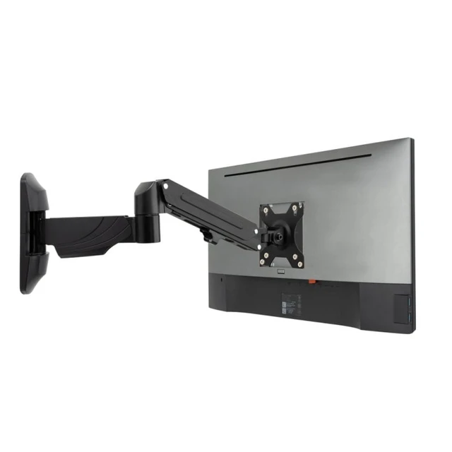 Alt view image 5 of 6 - Lindy Wall Mounted Single Gas Arm Display Mount - Black - FD6959781