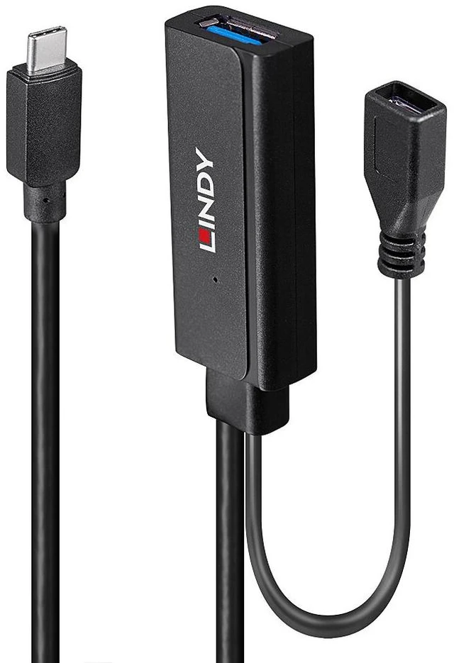 Main image of Lindy 5m USB 3.2 Gen 1 C/A Active Extension