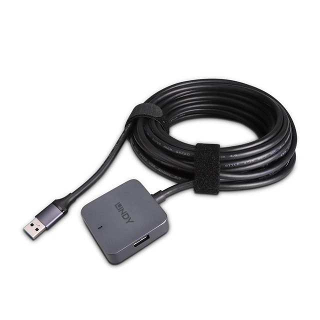 Alt view image 5 of 5 - Lindy 5m USB 3.0 Hub 4 Ports