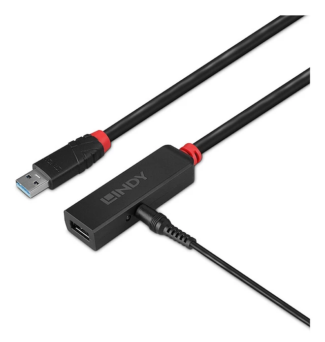 Alt view image 3 of 5 - Lindy 3m USB 3.0 Active Extension Slim