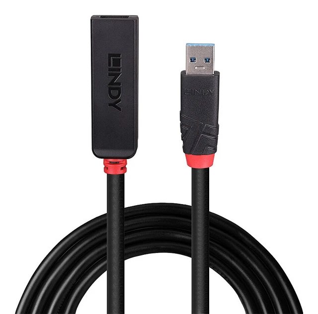 Alt view image 2 of 5 - Lindy 5m USB 3.0 Active Extension Slim