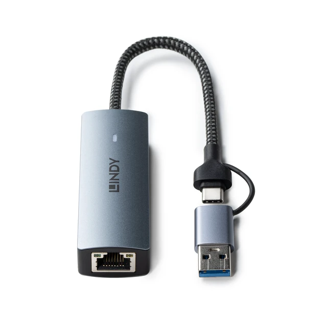 Alt view image 2 of 5 - Lindy USB 3.2 Gen 1 to 5G Ethernet Converter