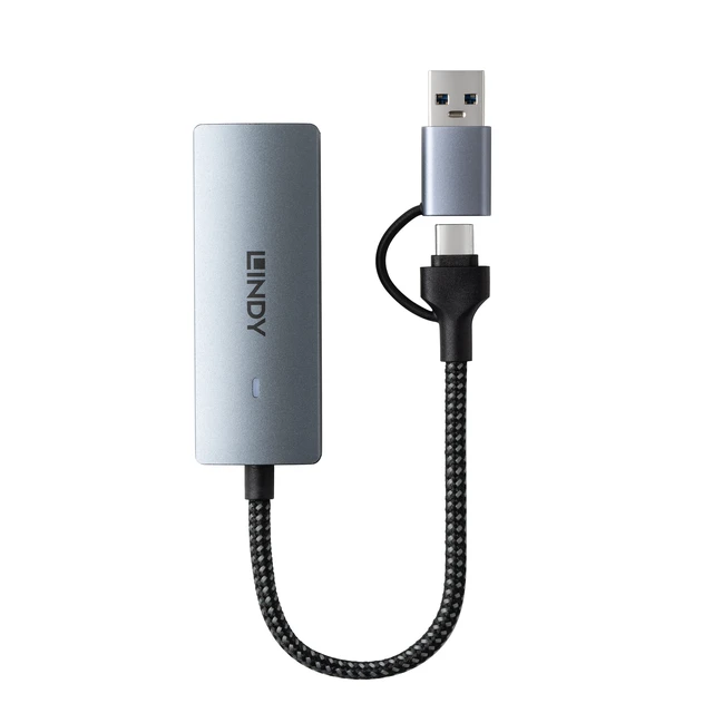 Alt view image 4 of 5 - Lindy USB 3.2 Gen 1 to 5G Ethernet Converter