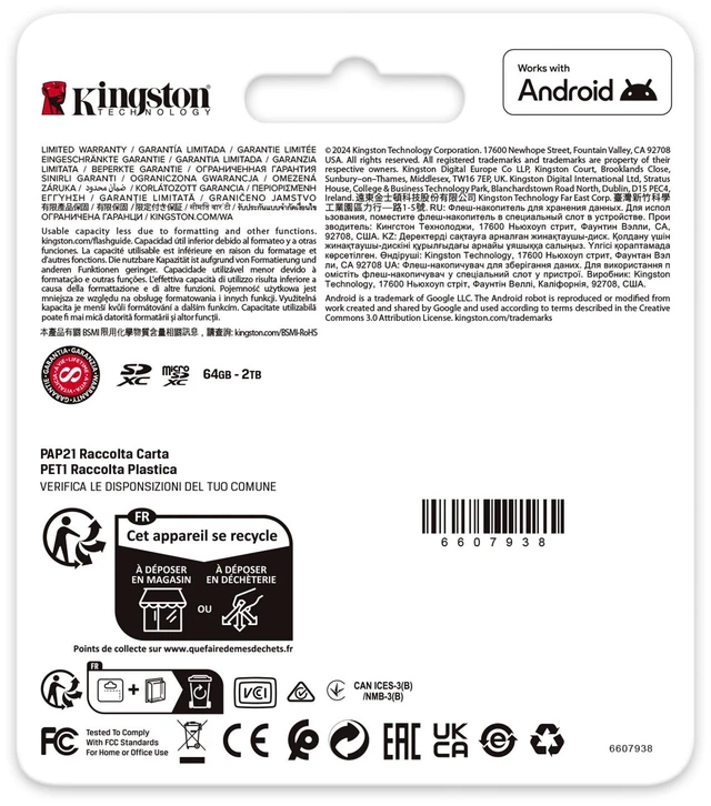 Alt view image 18 of 18 - Kingston Canvas Go! Plus 256 GB Class 10/UHS-I (U3) V30 SDXC - 200 MB/s Read - 160 MB/s Write - Lifetime Warranty