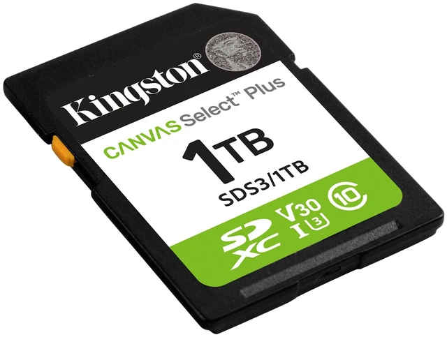 Alt view image 6 of 8 - Kingston SD Canvas Select Plus 150MB/s Memory Card 1TB