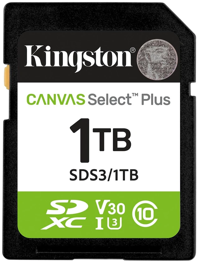 Alt view image 5 of 8 - Kingston SD Canvas Select Plus 150MB/s Memory Card 1TB