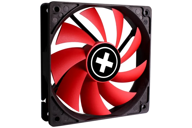 Alt view image 2 of 5 - Xilence XPF120.R.PWM Computer case Fan 12 cm Black, Red