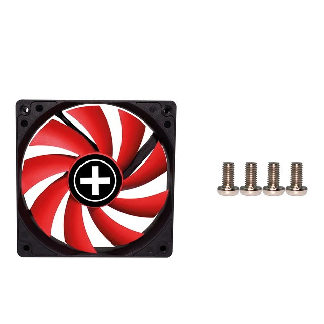 Alt view image 5 of 5 - Xilence XPF120.R.PWM Computer case Fan 12 cm Black, Red