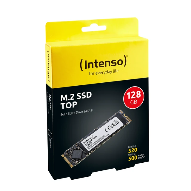 Alt view image 2 of 3 - Intenso Top M.2 128 GB Serial ATA III