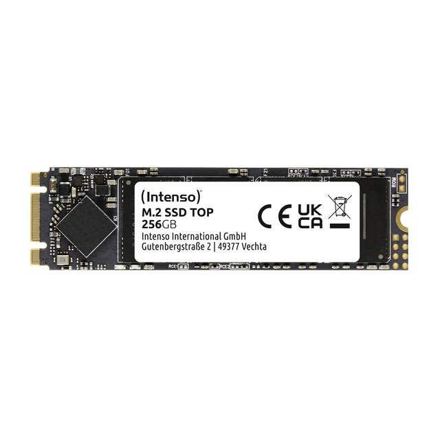 Alt view image 3 of 3 - Intenso Top M.2 256 GB Serial ATA III