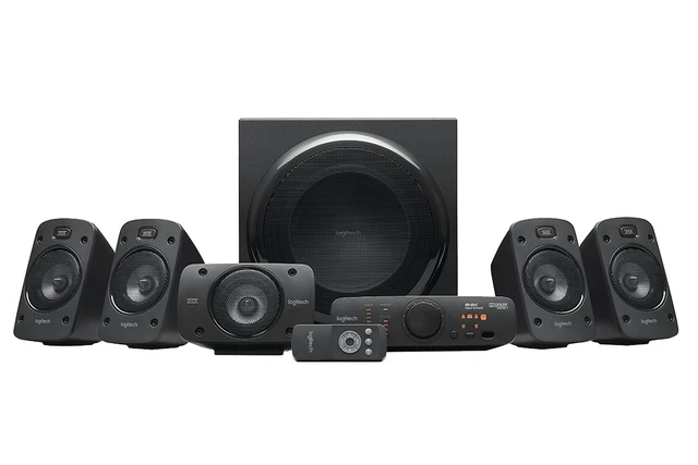 Alt view image 7 of 9 - Logitech Z-906 - speaker system - for home theater