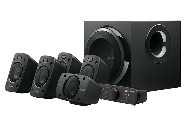 Alt view image 8 of 9 - Logitech Z-906 - speaker system - for home theater