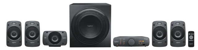 Alt view image 9 of 9 - Logitech Z-906 - speaker system - for home theater