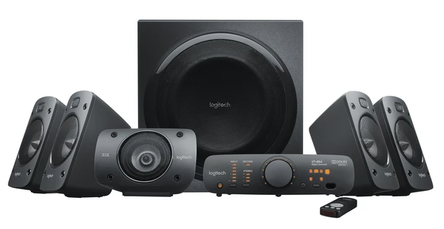 Alt view image 6 of 9 - Logitech Z-906 - speaker system - for home theater