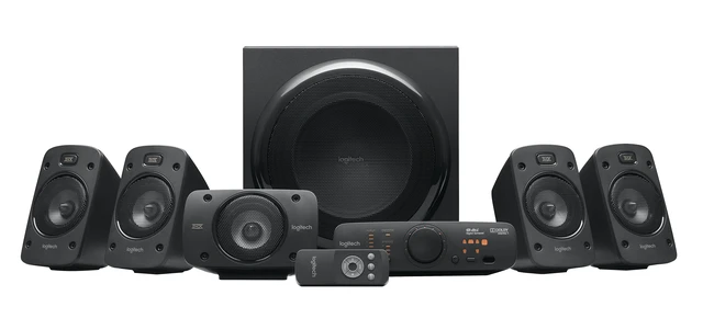 Alt view image 5 of 9 - Logitech Z-906 - speaker system - for home theater
