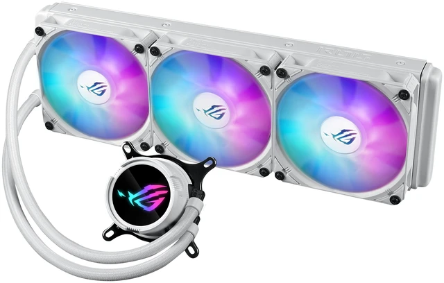 Main image of ASUS ROG Strix LC III 360 ARGB White Edition Processor Liquid cooling kit 12 cm