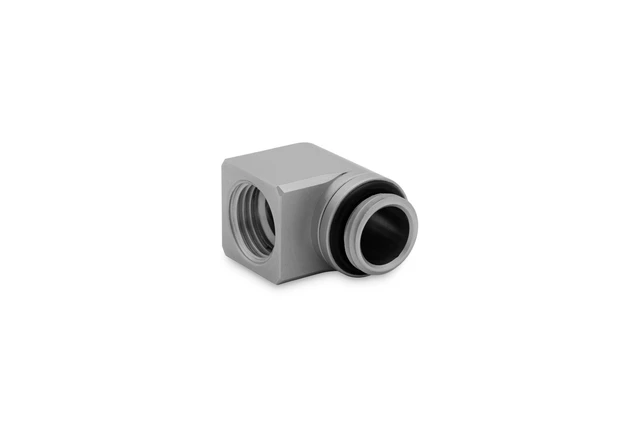Alt view image 13 of 15 - EKWB EK-Quantum Torque Micro Rotary 90° - Satin Titanium