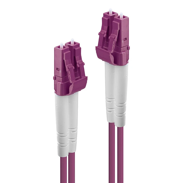 Alt view image 3 of 4 - Lindy 2m LC-LC OM4 50/125 Fibre Optic Patch Cable - 46341