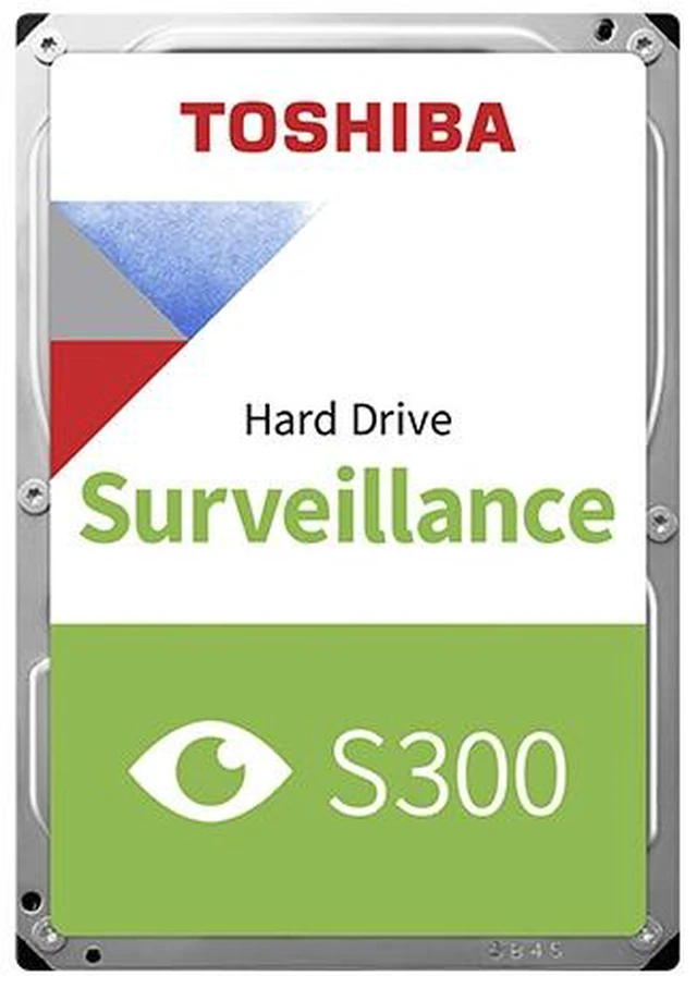 Alt view image 3 of 3 - Toshiba S300 Surveillance - Hard drive - 6 TB - internal - 3.5" - SATA 6Gb/s - 5400 rpm - buffer: 256 MB