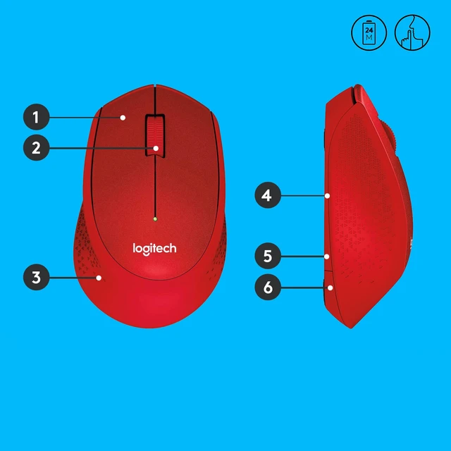 Alt view image 2 of 5 - Logitech M330 SILENT PLUS