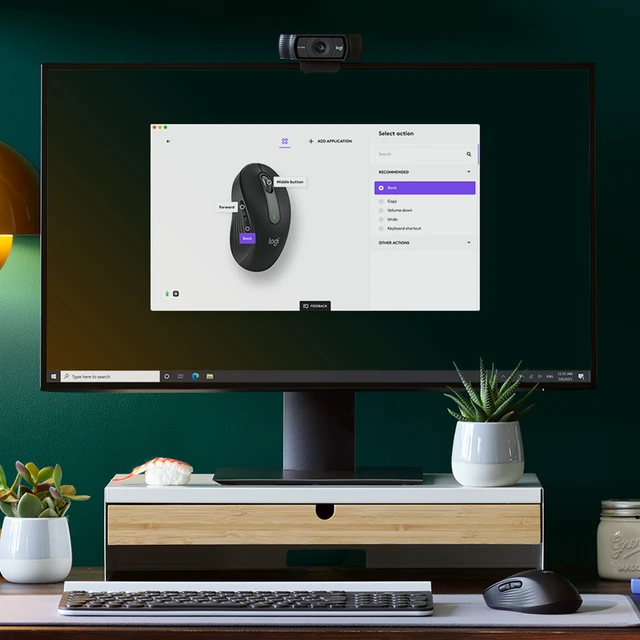 Alt view image 4 of 5 - Logitech Signature M650 L Wireless Mouse