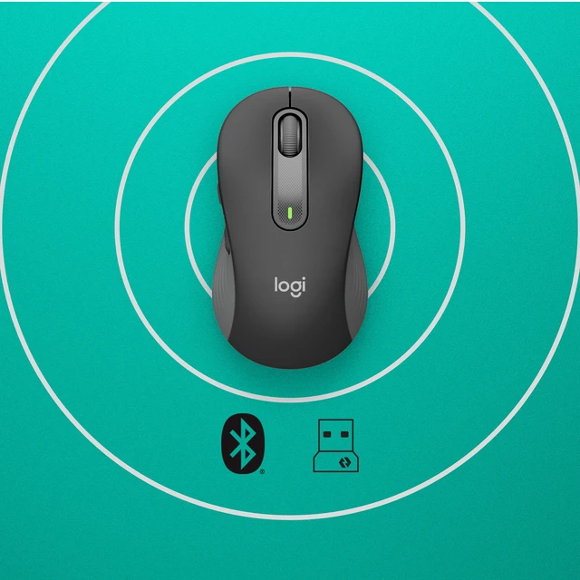 Alt view image 5 of 5 - Logitech Signature M650 L Wireless Mouse