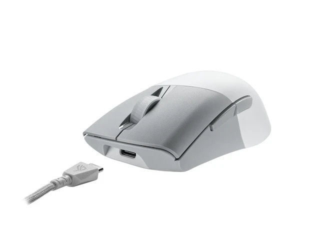 Alt view image 4 of 4 - ASUS ROG Keris Wireless AimPoint mouse Right-hand RF Wireless + Bluetooth + USB Type-C Optical 36000 DPI