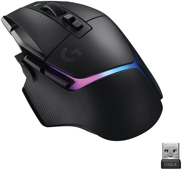 Main image of Logitech G G502 X PLUS - LIGHTSPEED Wireless RGB Gaming Mouse