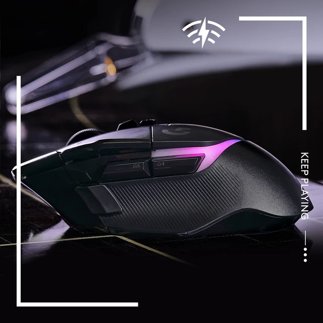 Alt view image 3 of 5 - Logitech G G502 X PLUS - LIGHTSPEED Wireless RGB Gaming Mouse