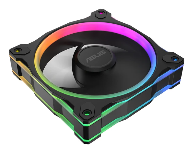 Alt view image 9 of 10 - ASUS Prime MR120 Fan ARGB Black Computer case 12 cm - 90DA00I0-B09000