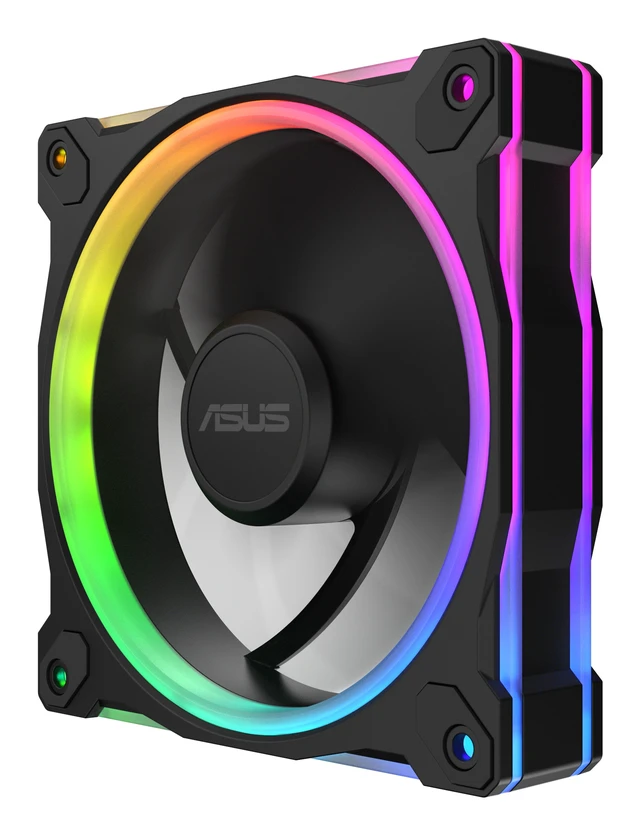Alt view image 8 of 8 - ASUS Prime MR120 Fan ARGB Reverse Black Computer case 12 cm - 90DA00L0-B09000