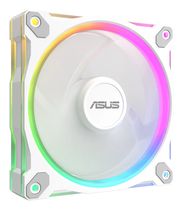 Alt view image 3 of 5 - ASUS Prime MR120 Fan ARGB White Computer case 12 cm