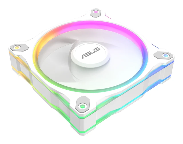Alt view image 4 of 5 - ASUS Prime MR120 Fan ARGB White Computer case 12 cm