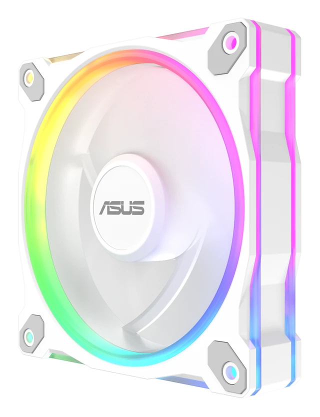 Alt view image 5 of 5 - ASUS Prime MR120 Fan ARGB White Computer case 12 cm