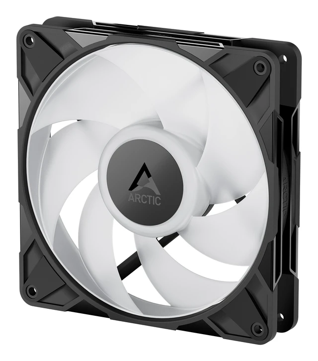 Alt view image 10 of 12 - Arctic ACFAN00315A P14 Pro A-RGB140 mm PWM Fan w/ Y-Cable Splitter, 400-2500 RPM Fluid Dynamic Bearing,4-Pin - Black